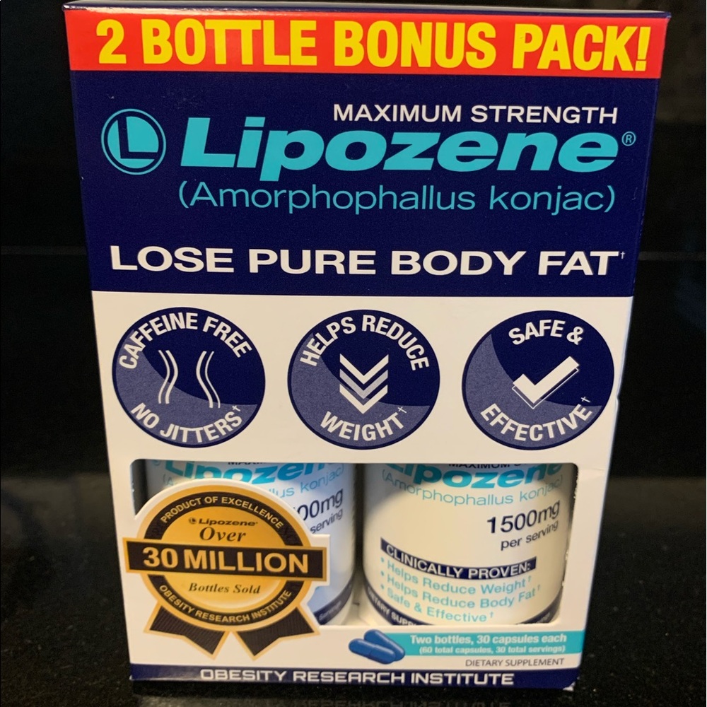 Lipozene Weight loss Pills Qty 2 Bottles
